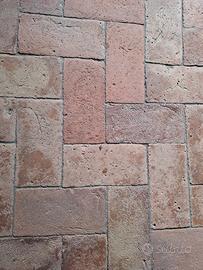pianelle Mattoni antiche usate fatte a mano 15x30