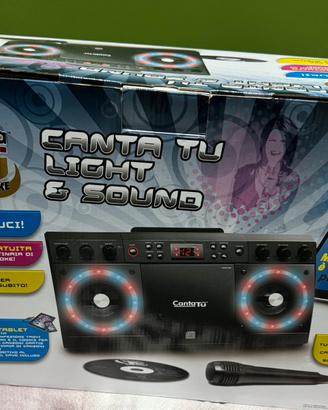 Canta tu Karaoke Light and Sound - funzionante