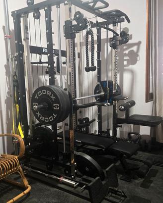 RACK FORCE USA G3 V2+BILANCIERI+120KG+TAPPETINI 