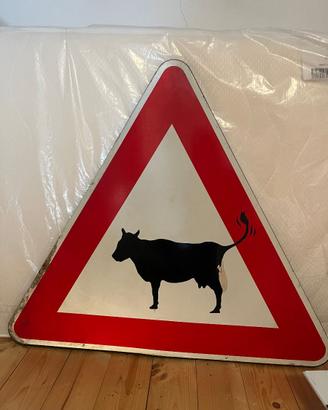 Cartello per pubblicità anni 90