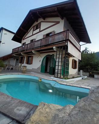 Villa montagna valuto permuta