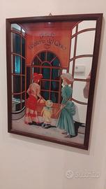 Specchio con Stampa "Antica Gelateria Del Corso"