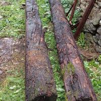 n° 2 Travi in castagno vecchio