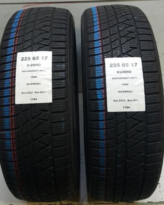 2 GOMME 225 65 17 KUMHO A1784
