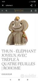 elefante Thun edizione limitata e fuori produzione
