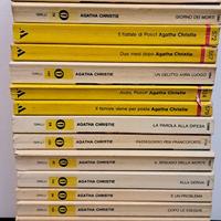 Lotto 19 libri gialli Agatha Christie - Poirot
