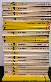 Lotto 19 libri gialli Agatha Christie - Poirot