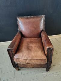 poltrona club anni 50 vintage 