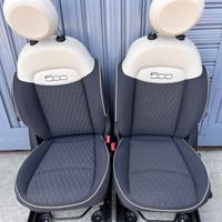 Sedili misto pelle Fiat 500X