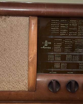 radio epoca a valvole