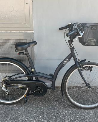 Bici City bike Elops 3 con cambio ruota 26. Nuova
