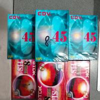 Videocassette VHS e 8 mm