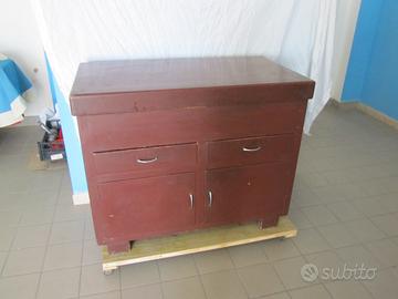 Madia in Legno / Credenza con piano di lavoro