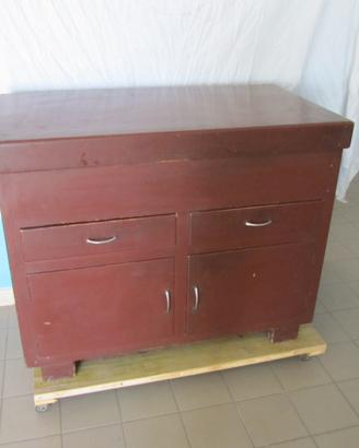 Madia in Legno / Credenza con piano di lavoro
