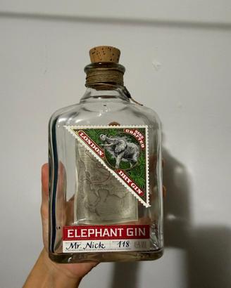 Bottiglia vuota Elephant Gin