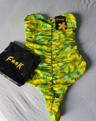 F☆☆K MONOKINI- COSTUME INTERO NUOVO L