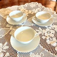 Tazze da brodo porcellana Ginori e Bavaria 