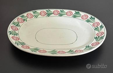 Piatto ovale Ceramiche Galvani Pordenone