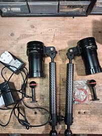 Faretti video subacquei Master Cob 8000 lmn