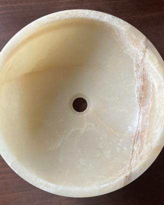 Lavabo in Marmo Onice nuovo Produz. IMSO
