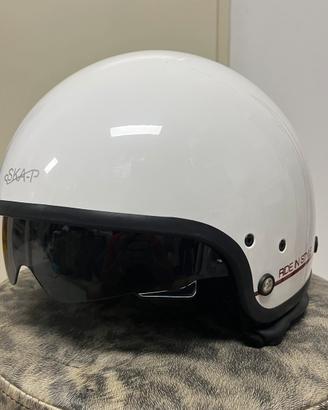 Casco Jet SKA-P Tg.L con Visierino e Accessori