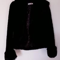 Giacca in pelliccia sintetica