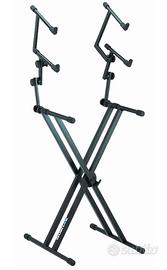 supporto per 3 tastiete