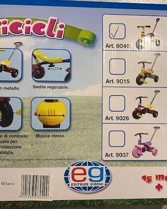 Triciclo x bambini