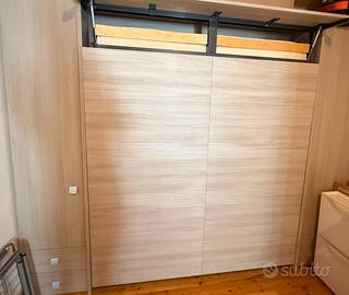 Letto armadio a scomparsa