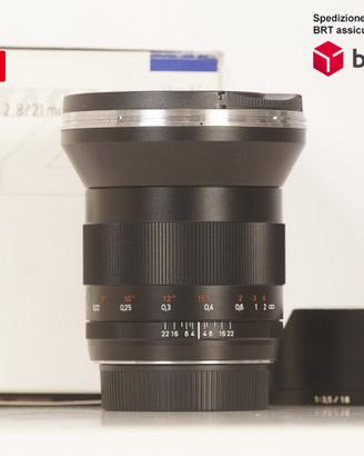 Zeiss ZE Distagon T* 21 F2.8 (Canon)