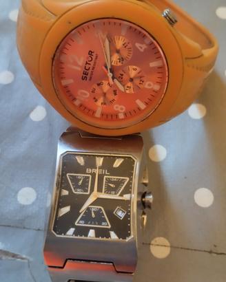 2 orologi vintage anni 90 Breil e swatch