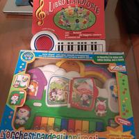 Orchestra degli animali /libro musica pianoforte 