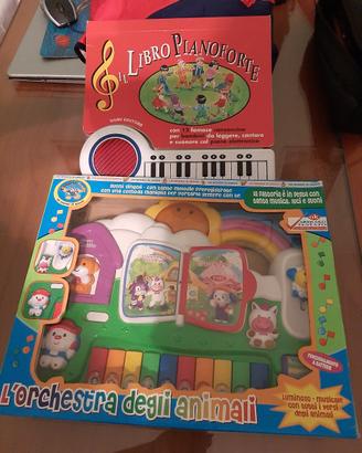 Orchestra degli animali /libro musica pianoforte 