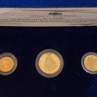 Moneta oro trittico San Marino 2000 Botticelli