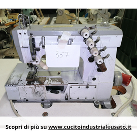 Macchina da cucire 3 aghi piana rialzata