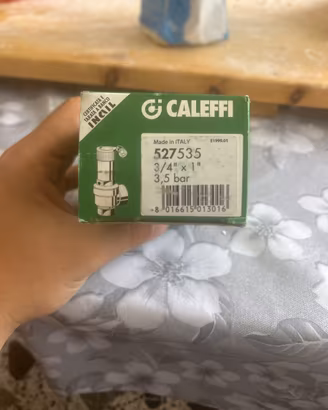 valvola di sicurezza