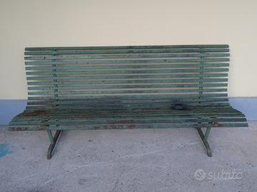 Panchina da parco in ferro Vintage 2 metri