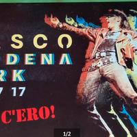 VASCO TARGA METALLO COMMEMORATIVA MODENA PARK