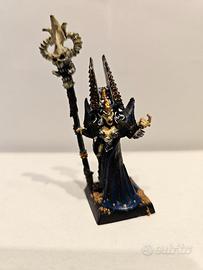 Incantatrice Morathi Warhammer Elfi Oscuri Metallo