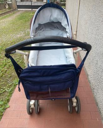 Trio carrozzina passeggino ovetto otutto inglesina