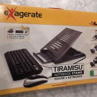 Stand per notebook Tiramisù KIT 3-in-1