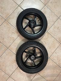 Cerchi neri aprillia 13”