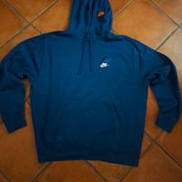 felpa nike blu multi logo