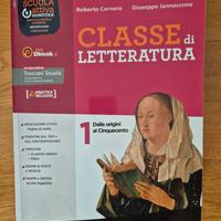 CLASSE DI LETTERATURA 1