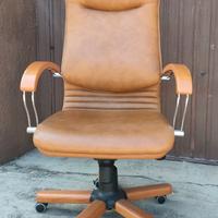 Sedia ufficio in pelle