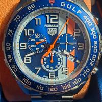 Tag Heuer Formula 1 X Gulf Impellicolato/NUOVO