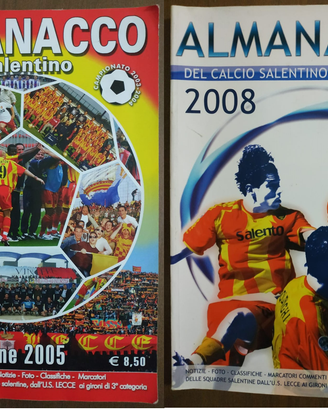 almanacco del calcio salentino  2005 e 2008