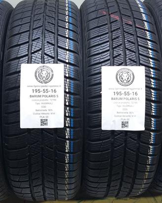 4 GOMME 195 55 16 BARUM A72799