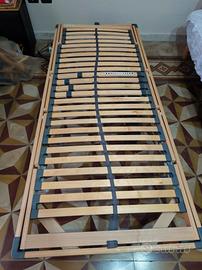 letto elettrico piedi di 40cm si alzano entrambi 