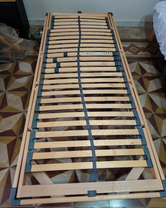 letto elettrico piedi di 40cm si alzano entrambi 